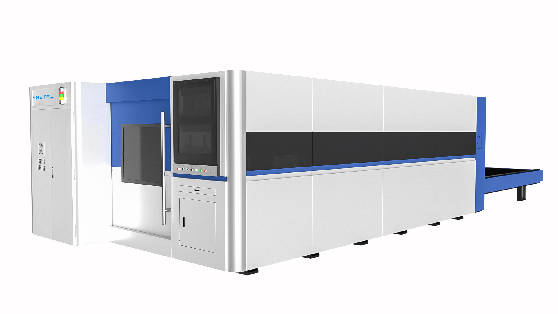 Enclosed Double Table Sheet Laser Cutting Machine